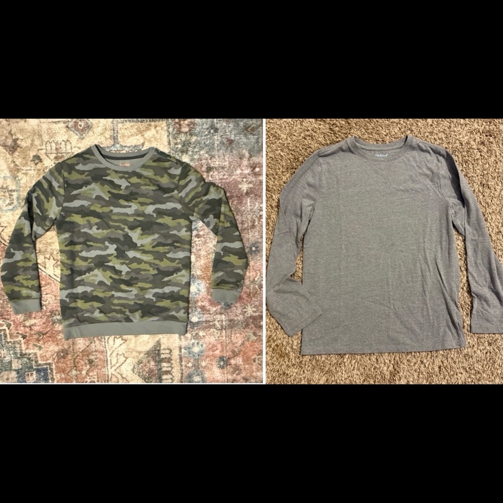 Cat & Jack Kids' Shirt and Sweatshirt Set